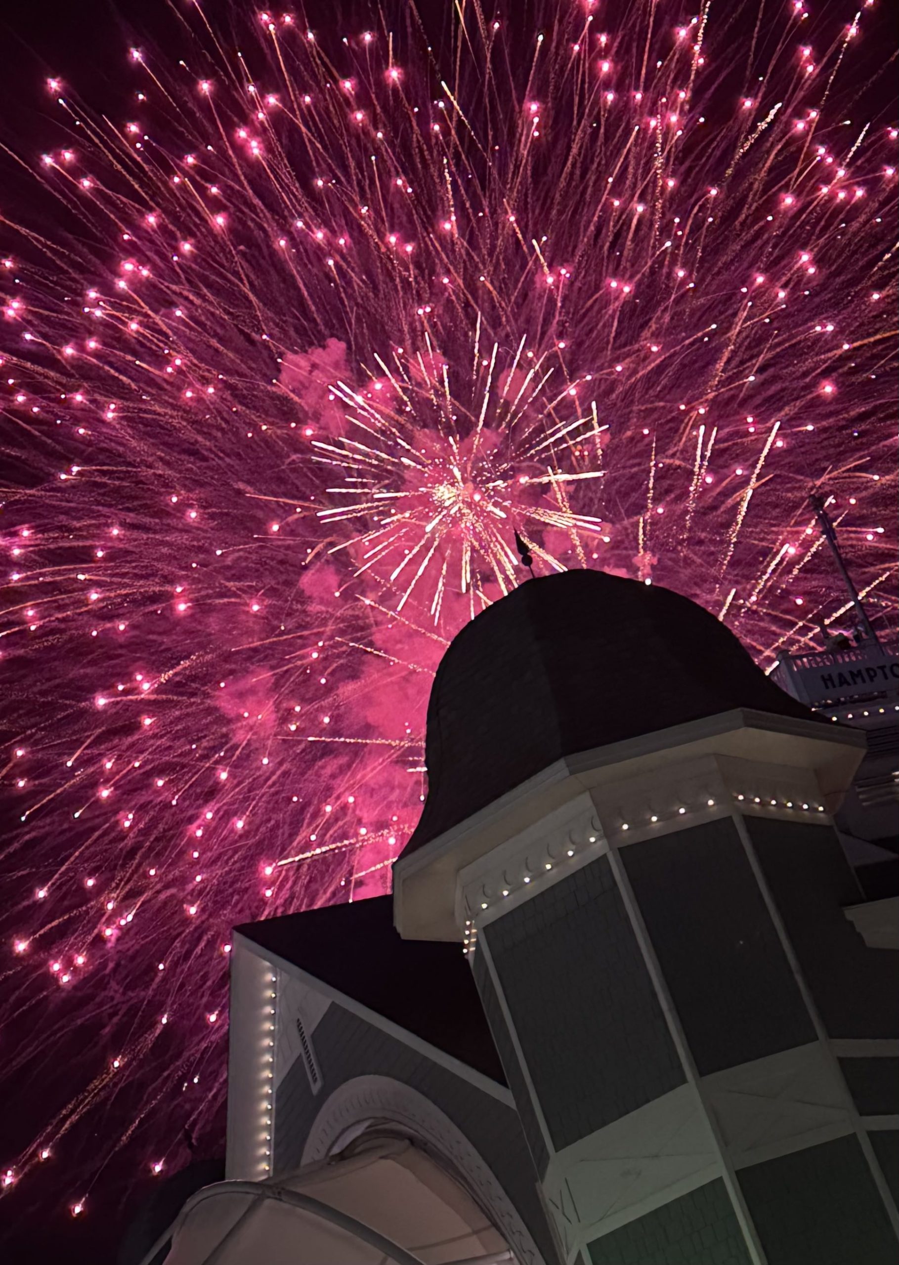 Fireworks at Hampton Beach