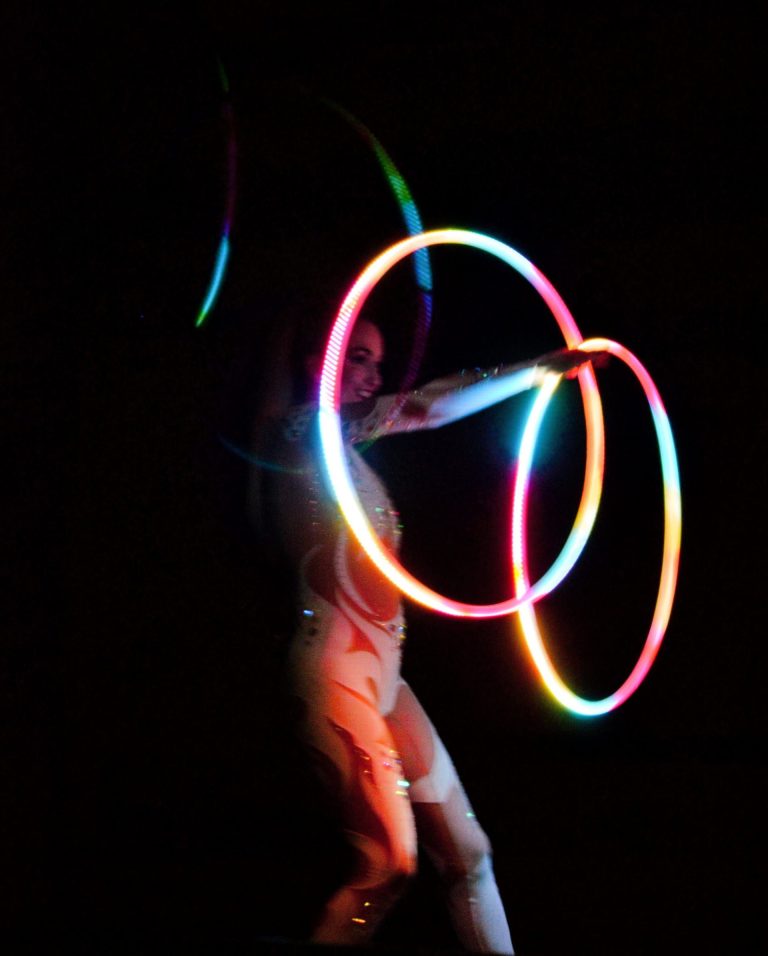 Annual LED Light and Fire Show – Hampton Beach