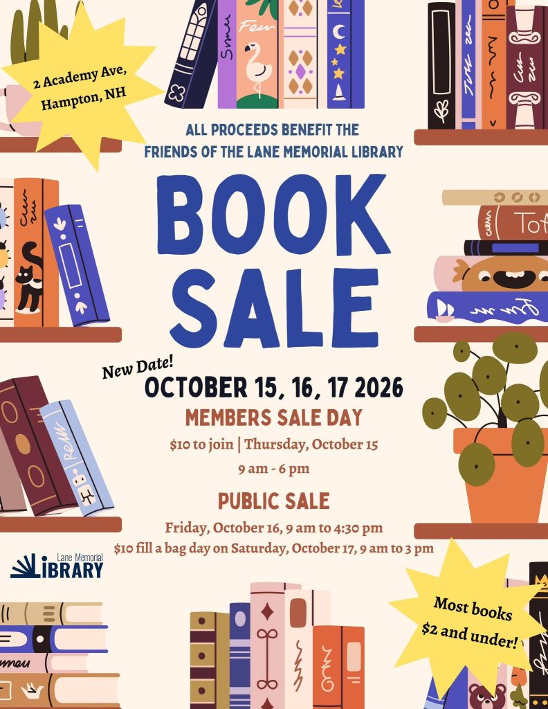 Lane Memorial Library Book Sale
