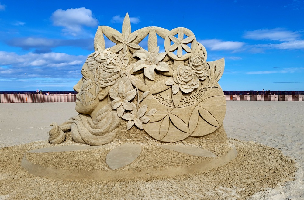Sand Art (Sand Art), Adult Sand Painting Activity Set, (Man Like a Sculpture )