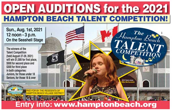 Open Auditions for Hampton Beach Talent Competition Hampton Beach